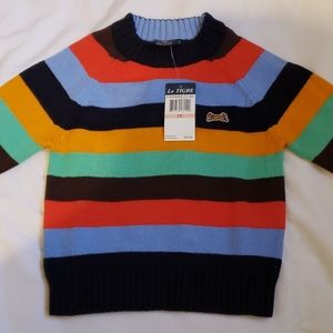 Le Tigre striped toddler sweater